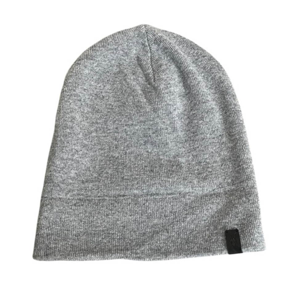 AllSaints‎ Beanie Hat Grey Marl Wool Blend Fall 2019 NWT Sample Unisex